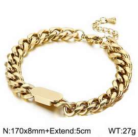 Stainless Steel Gold-plating Bracelet