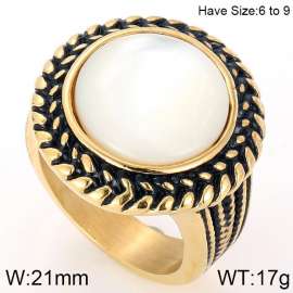 Stainless Steel Gold-plating Ring