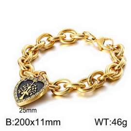 Stainless Steel Gold-plating Bracelet