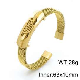 Stainless Steel Gold-plating Bangle