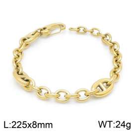 Stainless Steel Gold-plating Bracelet