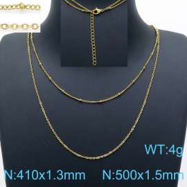 SS Gold-Plating Necklace