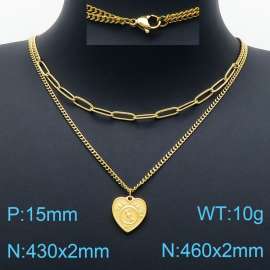 SS Gold-Plating Necklace