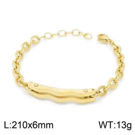 Stainless Steel Gold-plating Bracelet