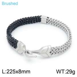 Stainless Steel Black-plating Bracelet