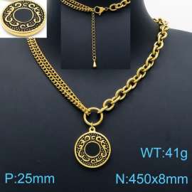 SS Gold-Plating Necklace