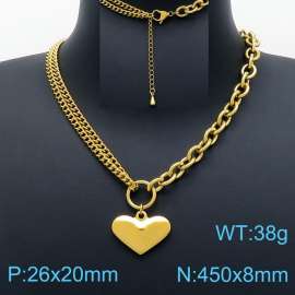 SS Gold-Plating Necklace