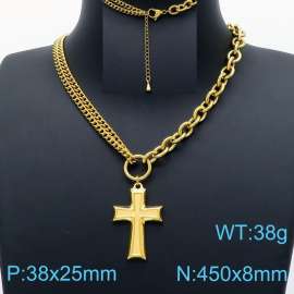 SS Gold-Plating Necklace