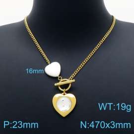 SS Gold-Plating Necklace