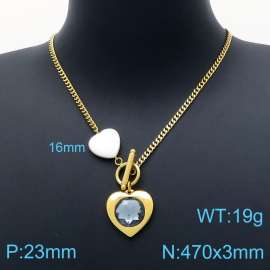 SS Gold-Plating Necklace