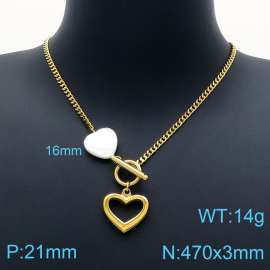 SS Gold-Plating Necklace