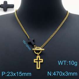 SS Gold-Plating Necklace