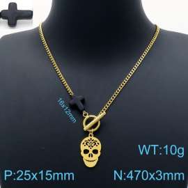 SS Gold-Plating Necklace