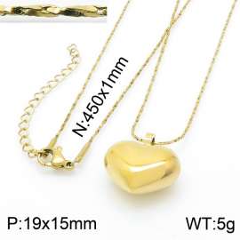 SS Gold-Plating Necklace