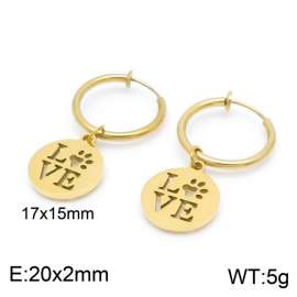 SS Gold-Plating Earring