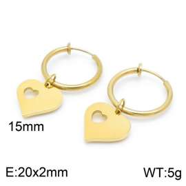 SS Gold-Plating Earring