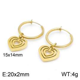 SS Gold-Plating Earring