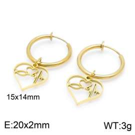 SS Gold-Plating Earring