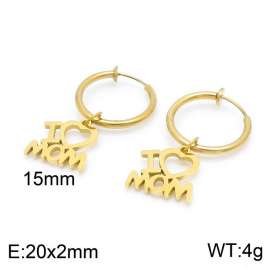 SS Gold-Plating Earring