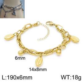 Stainless Steel Gold-plating Bracelet