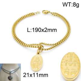 Stainless Steel Gold-plating Bracelet