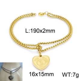 Stainless Steel Gold-plating Bracelet