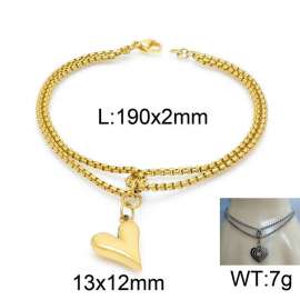 Stainless Steel Gold-plating Bracelet