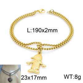 Stainless Steel Gold-plating Bracelet