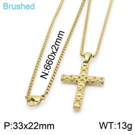 SS Gold-Plating Necklace