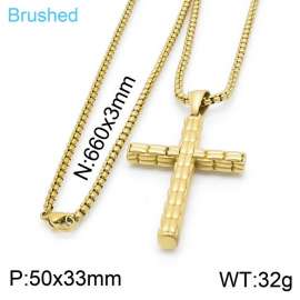 SS Gold-Plating Necklace