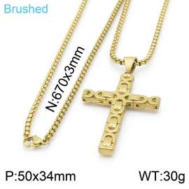 SS Gold-Plating Necklace