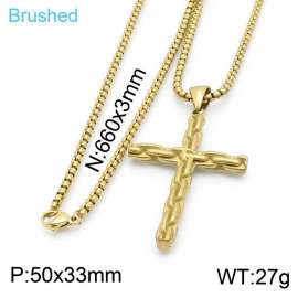 SS Gold-Plating Necklace