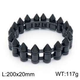 Stainless Steel Black-plating Bracelet