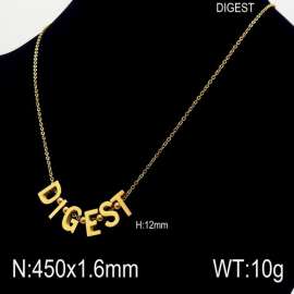 SS Gold-Plating Necklace