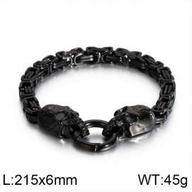 Stainless Steel Black-plating Bracelet