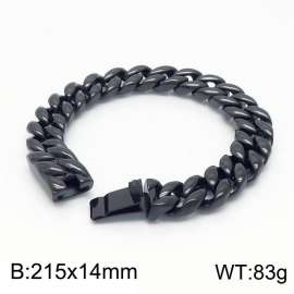 Stainless Steel Black-plating Bracelet