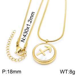 SS Gold-Plating Necklace