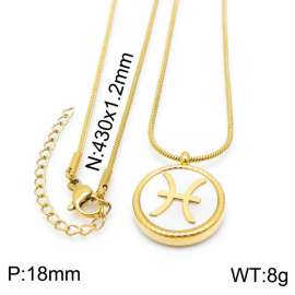 SS Gold-Plating Necklace