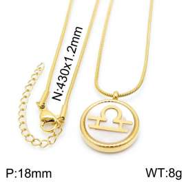 SS Gold-Plating Necklace