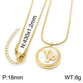 SS Gold-Plating Necklace