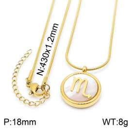 SS Gold-Plating Necklace