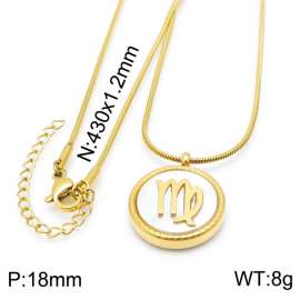 SS Gold-Plating Necklace