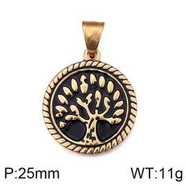 Stainless Steel Gold-plating Pendant