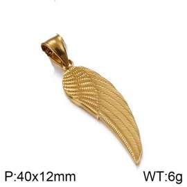 Stainless Steel Gold-plating Pendant