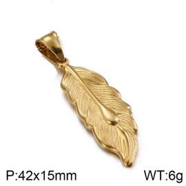 Stainless Steel Gold-plating Pendant