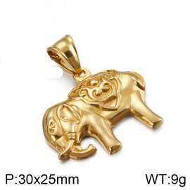 Stainless Steel Gold-plating Pendant