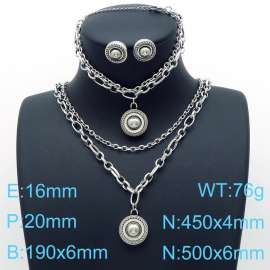 SS Jewelry Set(Most Women)