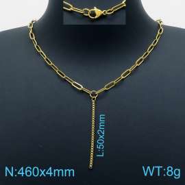 SS Gold-Plating Necklace