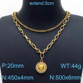 SS Gold-Plating Necklace