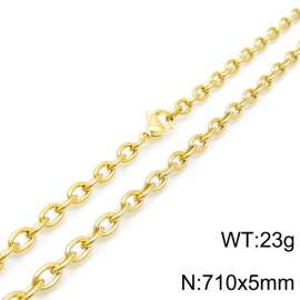 SS Gold-Plating Necklace